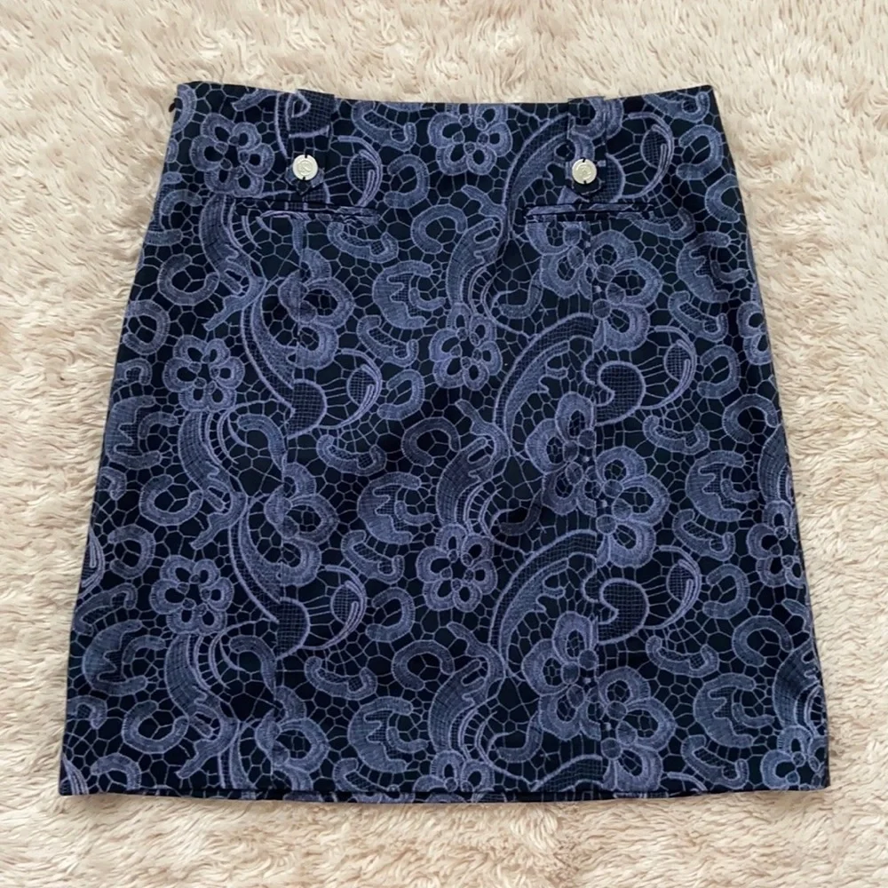 Katanya Lace Print Skirt